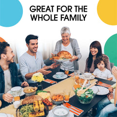 Heavy Duty Orange Plastic Knives | Case of 1200