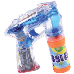 Flashing Bubble Gun/6 Per Pk - 6 Count