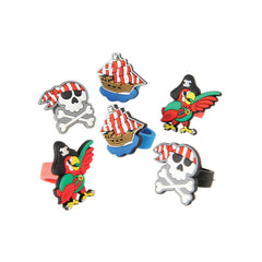 Pirate Rubber Rings - 12 Count