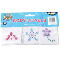 Body Jewels/12 Per Pkg - 12 Count