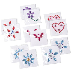 Body Jewels/12 Per Pkg - 12 Count