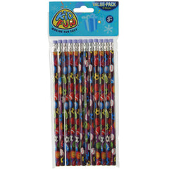 Sport Pencils - 12 Count