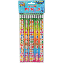 Soccer Pencils - 12 Count