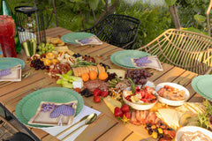 8.5 In. Scalloped Paper Plates - Matcha | 10 Count