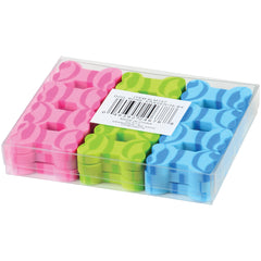 Dog Bone Erasers/36 Per Pkg - 36 Count