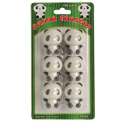 Panda Erasers/6 Per Pkg - 6 Count