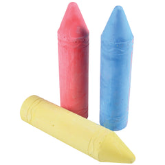 Giant Sidewalk Chalk/3 Per Pkg - 3 Count