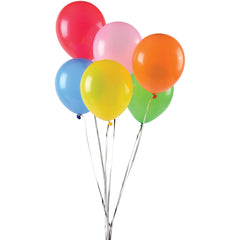 7 In. Asst Balloons (Sold By Gross) - 144 Count