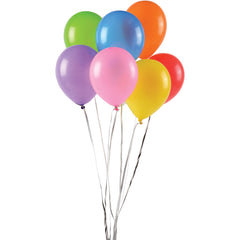 6 In. Asst Balloons - 144 Count