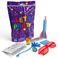 8 Piece Goody Bag - Let's Party | 10 Count