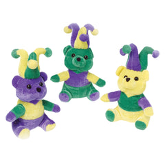 Mardi Gras Bears - 12 Count