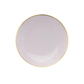 8 In. Ornamental Design Plastic Plates | 10 Count