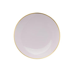 8 In. Ornamental Design Plastic Plates | 10 Count