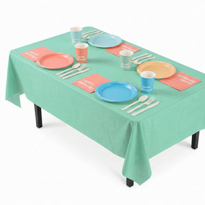 153 Pcs Pastel Birthday Party Kit - For 20 Guests