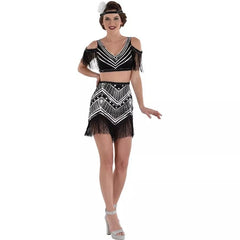 Sheer Flapper Costume Dress for Women - Adult XL (14-16)