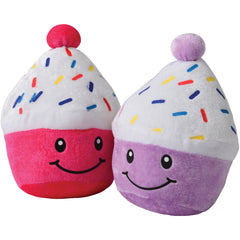 Smiling Cupcake Plush - 12 Count