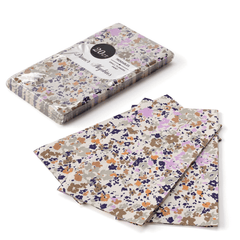 Small Flower Print Luncheon Napkin - 7.9 In. X 4.3 In. | 20 Count