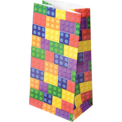 Block Mania Paper Bags - 12 Count
