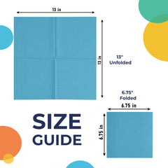 Turquoise Luncheon Napkins | 1800 Count