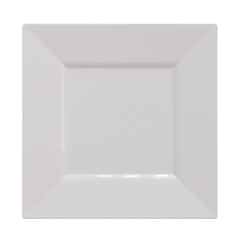 8 In. White Square Plates | 10 Count