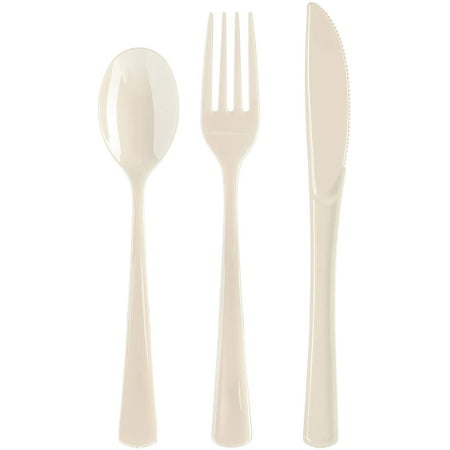 Ivory Cutlery Combo Pack | 24 Count