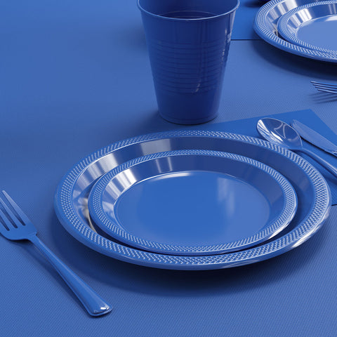  Dark Blue Tableware