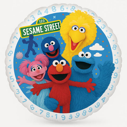 Sesame Street Themed Balloons