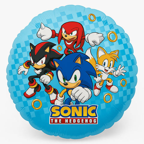Sonic The Hedgehog Themed Balloons
