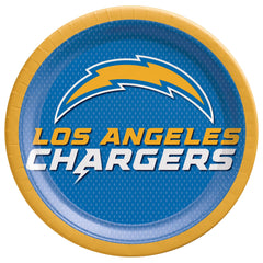 Los Angeles Chargers 7" Round Paper Plates