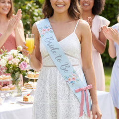 Elegant "Bride to Be" Wedding Sash by Ginger Ray