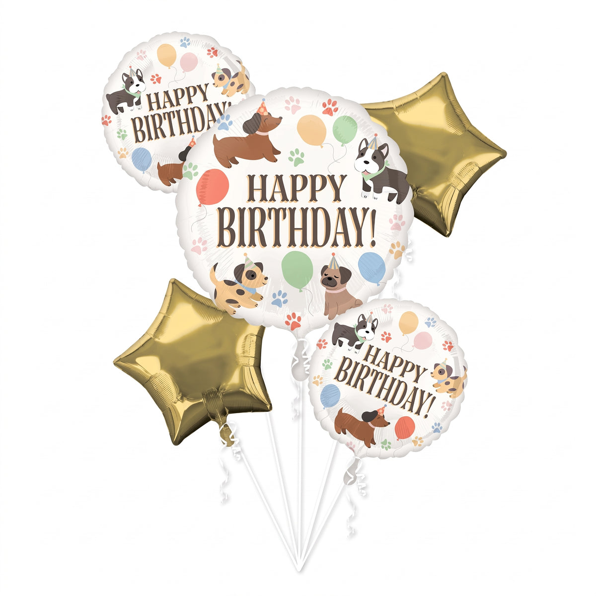PAWESOME Birthday Balloon Bouquet