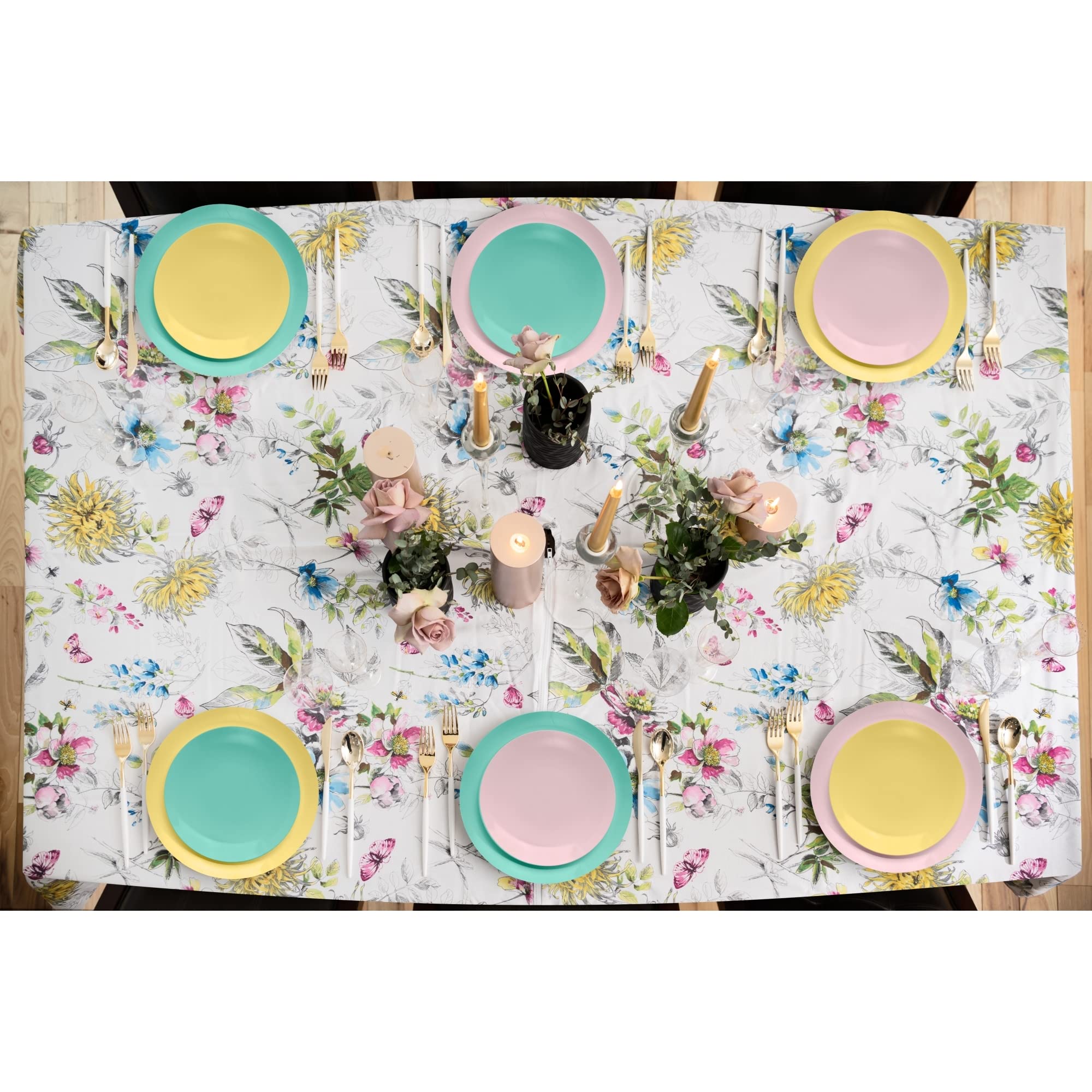 10 In. Cascade Design Plastic Plates | 120 Count