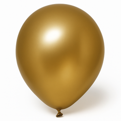 Satin Luxe Gold Latex Balloons, 11-Inch, 6-Pack