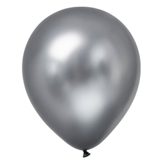 Satin Luxe Platinum Latex Balloons, 11-Inch, 6-Pack