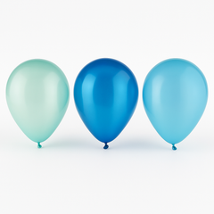 Aqua Blue 5" Latex Balloons - 25 Pack