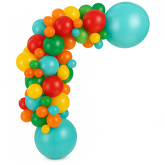 Vibrant Sherbet Balloon Garland Kit - Perfect for Any Celebration