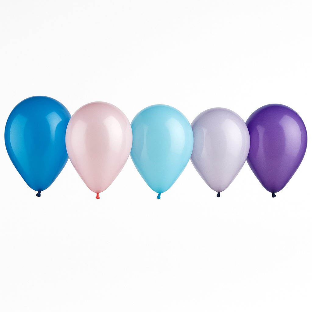 Cosmic Pearl Latex Balloons - Mixed Colors, 11-Inch, 15-Pack