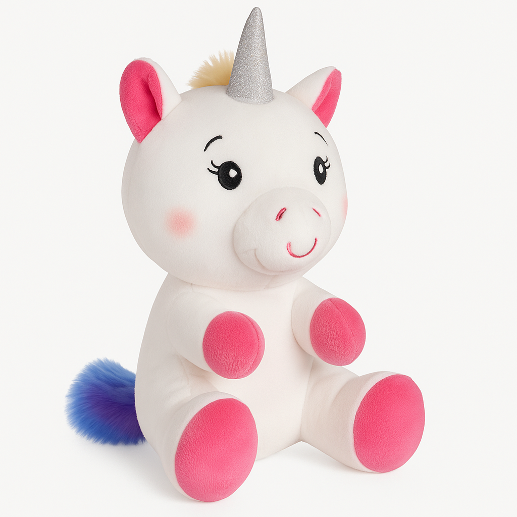 Enchanting Unicorn Plush Balloon Weight Accessory