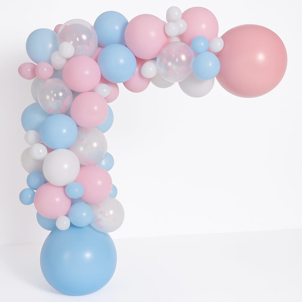 Gender Reveal Balloon Garland Kit