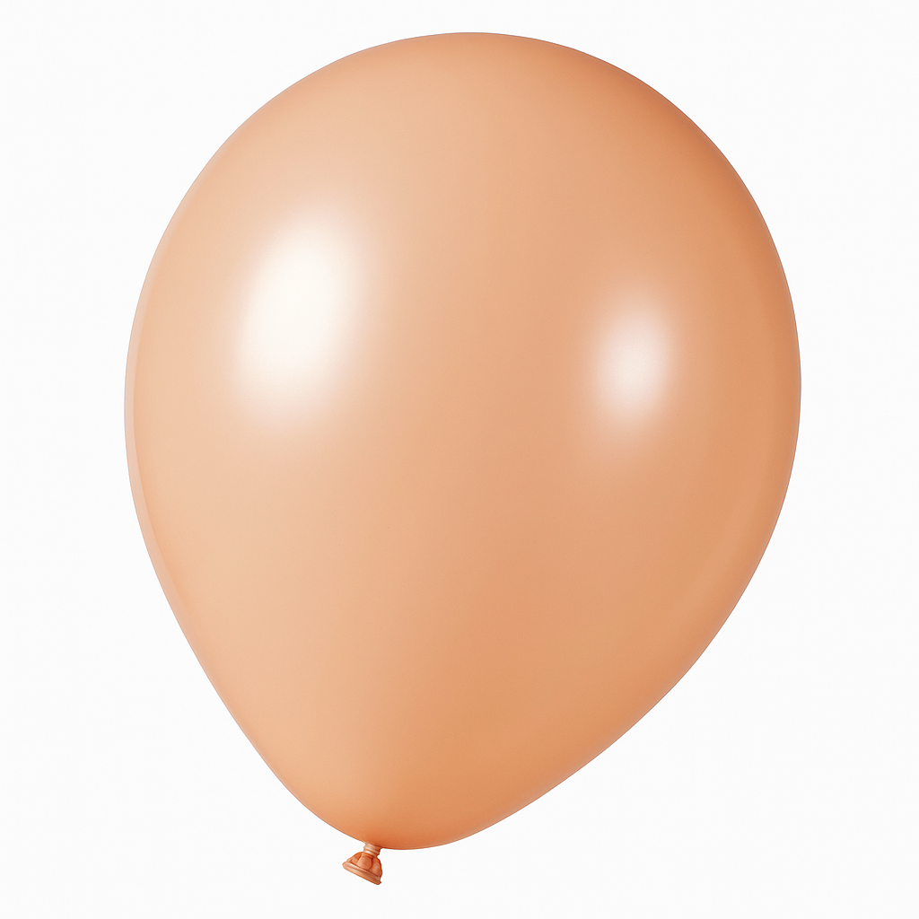 Luxaire Premium 12" Taupe Latex Balloons - 25 Count