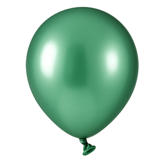 Leaf Green Metallic Latex Balloons - 50 Pack, 5-Inch