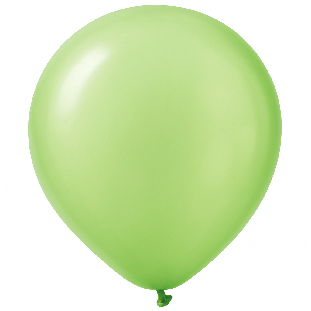Kiwi Pearl 12" Latex Balloons - 15 Pack