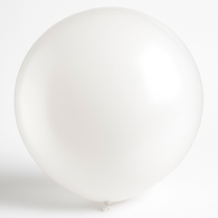 24" Bulk White Latex Balloons