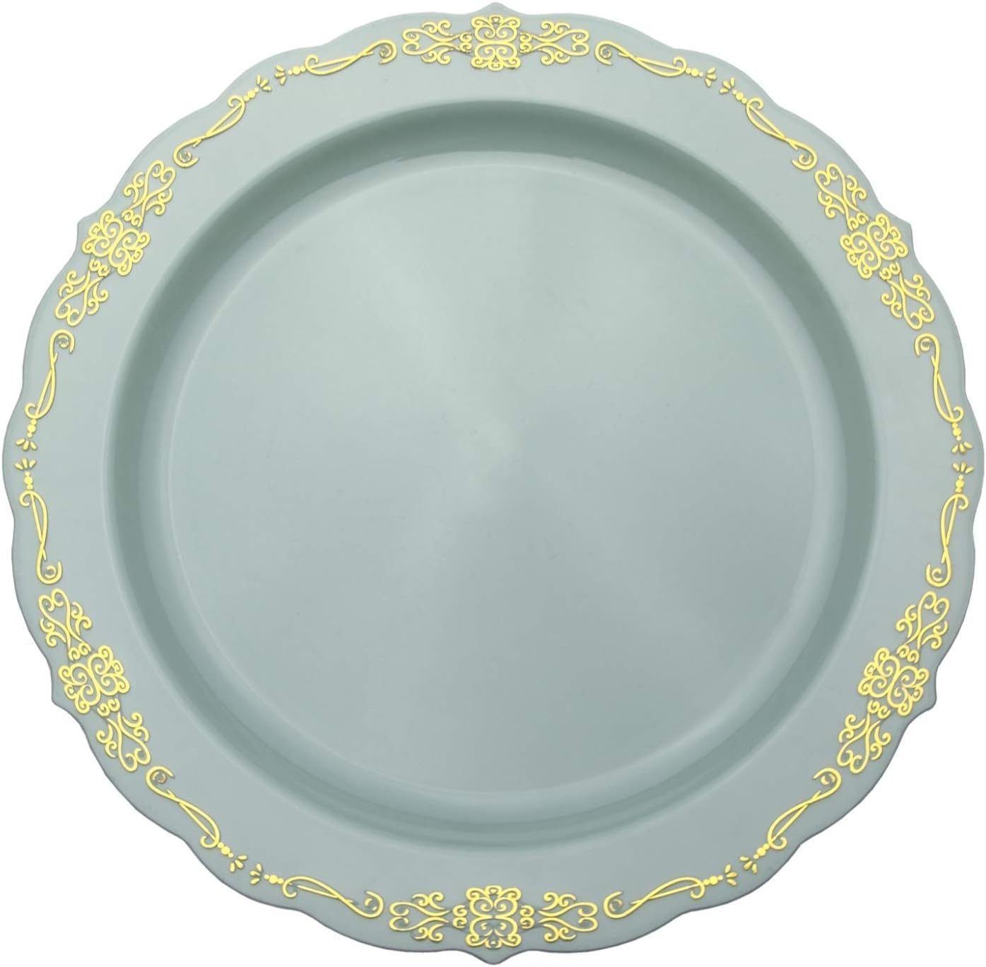 12 Oz. Robin Blue Victorian Design Bowls | 20 Count