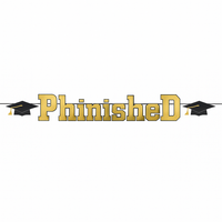 PhD Graduation Letter Banner