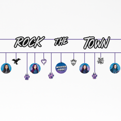 Disney Descendants 3 "Rock The Town" Double Banner Set