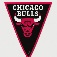 Chicago Bulls Pennant Banner
