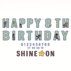 Disney Wish Jumbo Letter Birthday Banner