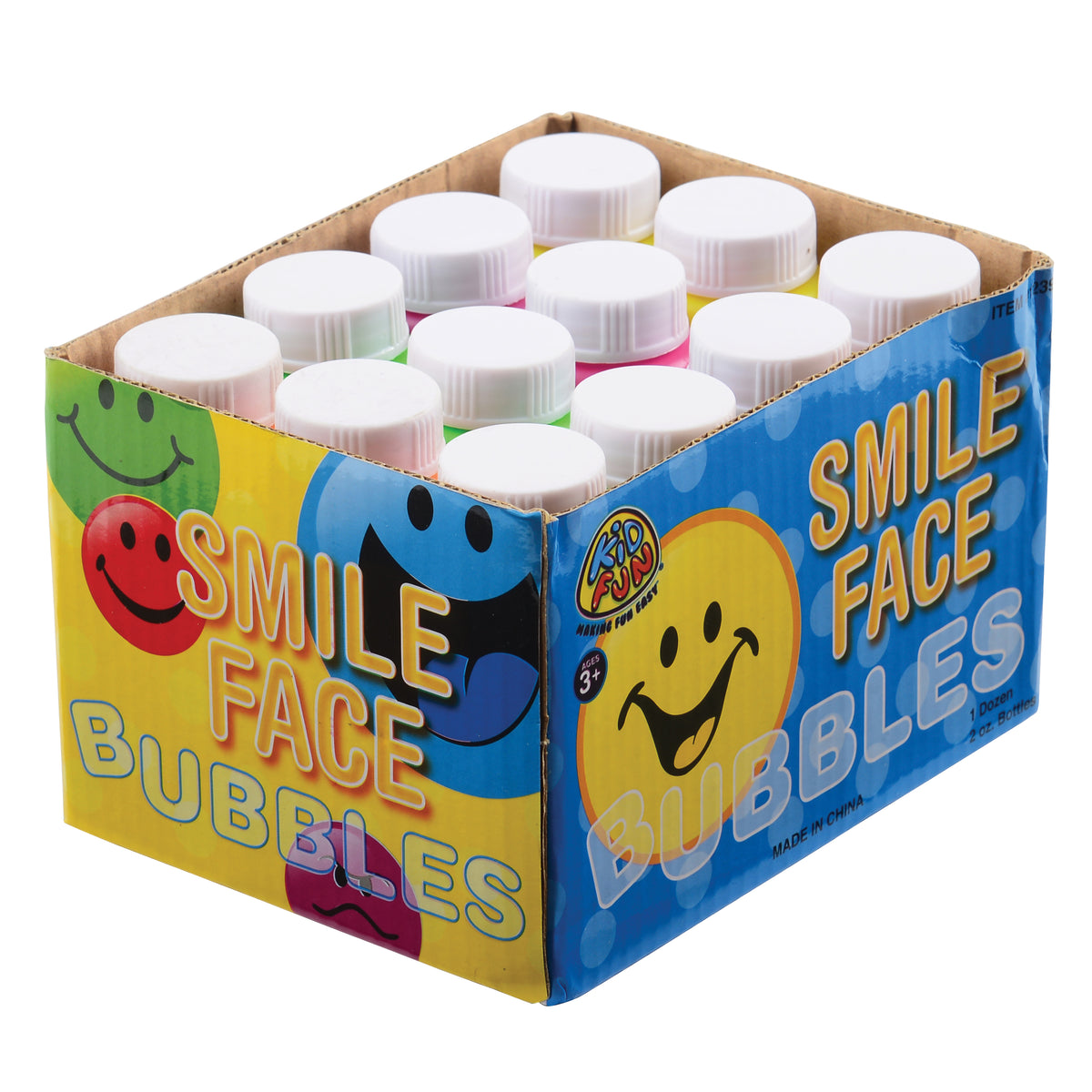 Smile Bubbles - 12 Count