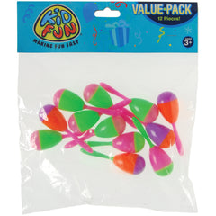 Mini Maracas - 12 Count